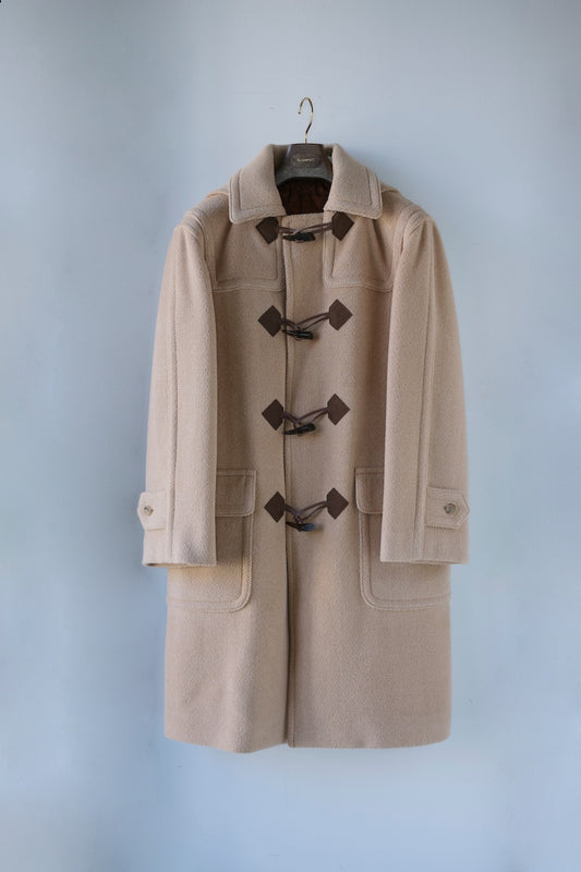 lacquer&c CHEVRON DUFFLE COAT CAMEL BEIGE
