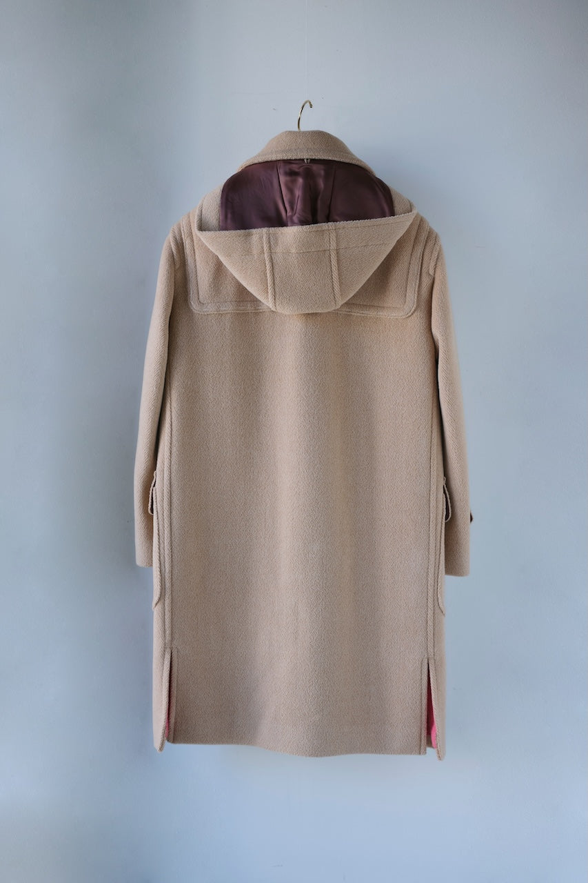 lacquer&c CHEVRON DUFFLE COAT CAMEL BEIGE