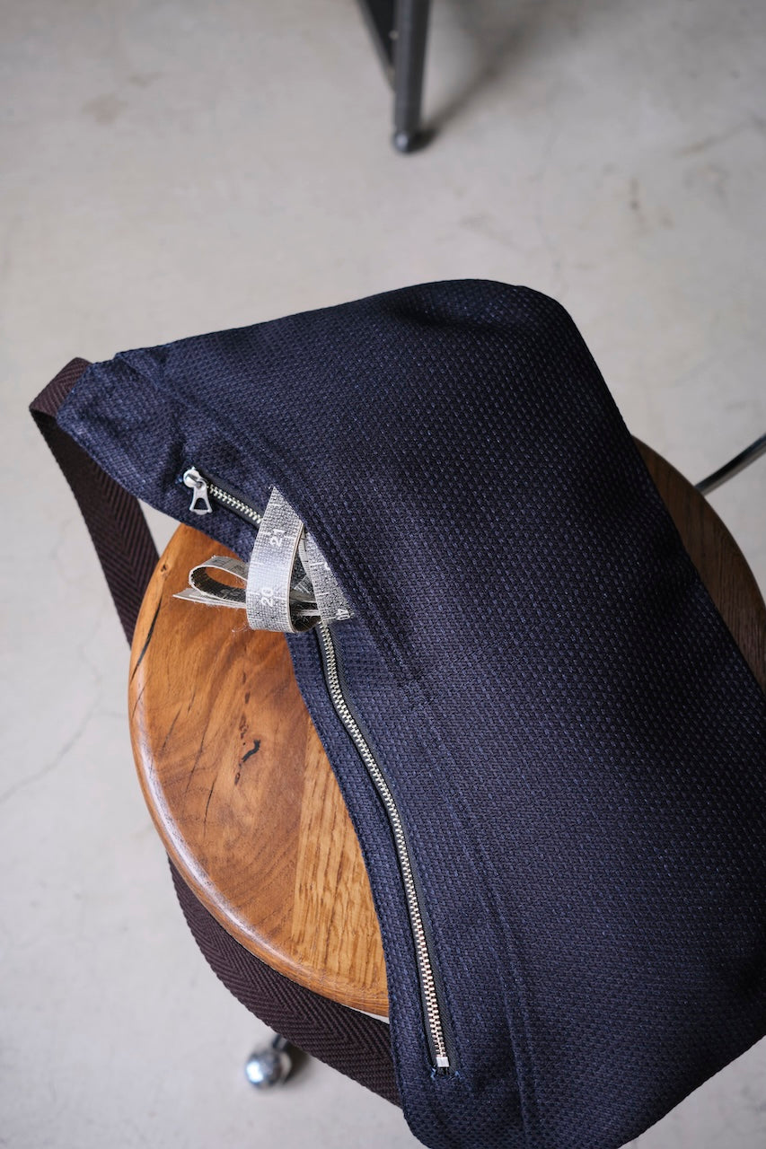 DJANGO ATOUR JARDINIER INDIGO APRON BAG