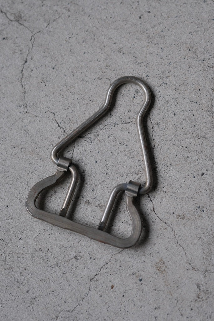 30s style iron hook for overalls