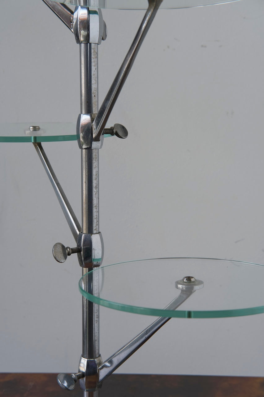 FRENCH Art Deco 4ROUND GLASSES STAND