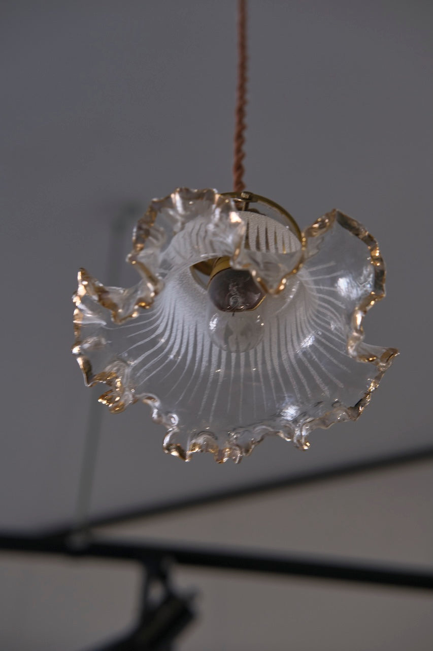 ART DECO FRENCH GLASS SHADE