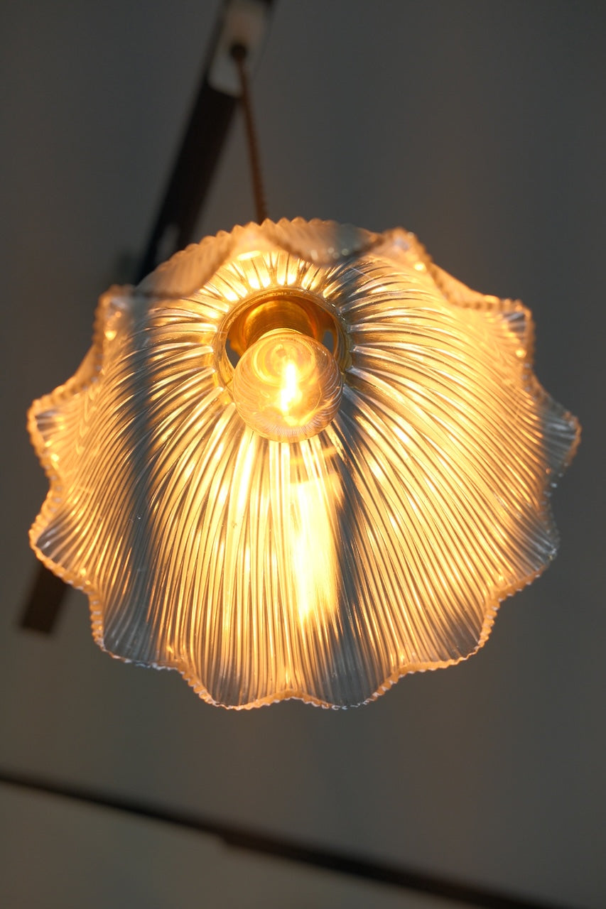 FRANCE HOLOPHANE INDUSTRIAL GLASS SHADE