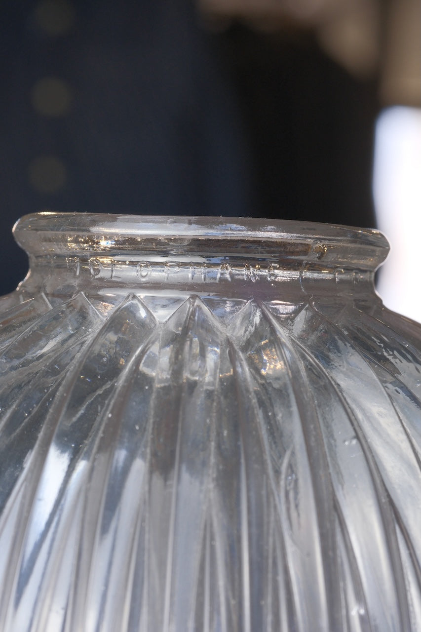 FRANCE HOLOPHANE INDUSTRIAL GLASS SHADE