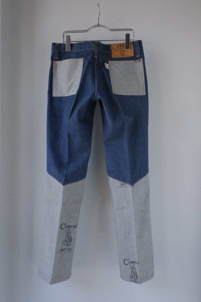 CANTON REVERSE DENIM TROUSERS