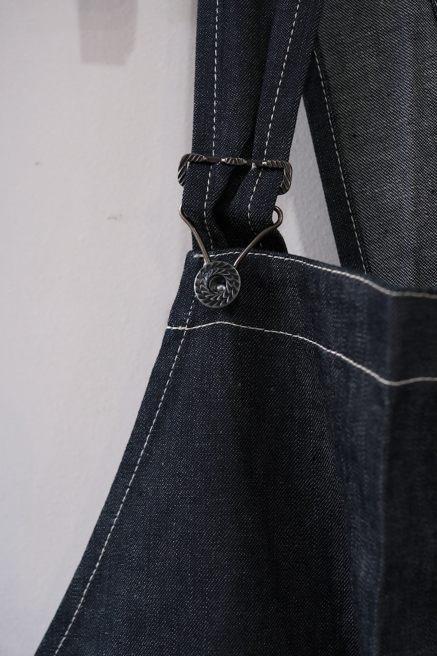 DAPPERS CLASSICAL RAILROADER BIB OVERALLS DENIM LOT1570