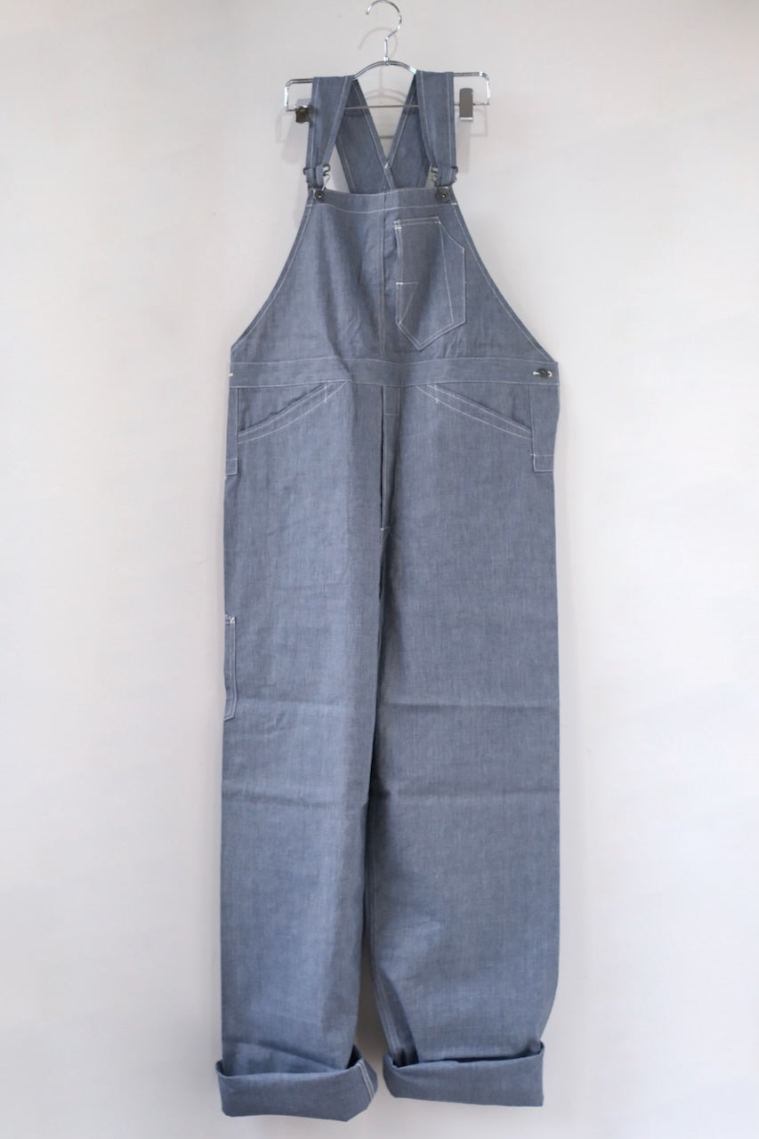 DAPPERS CLASSICAL RAILROADER BIB OVERALLS PIN CHECK LOT1570