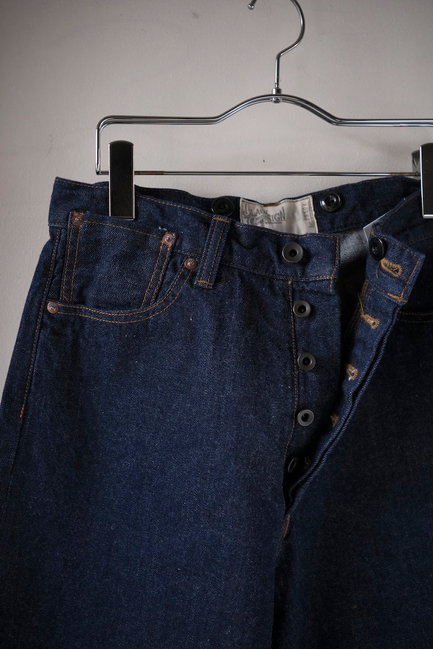 BLACK SIGN 1920s 9oz DEATH VALLEY WAIST OVERALLS