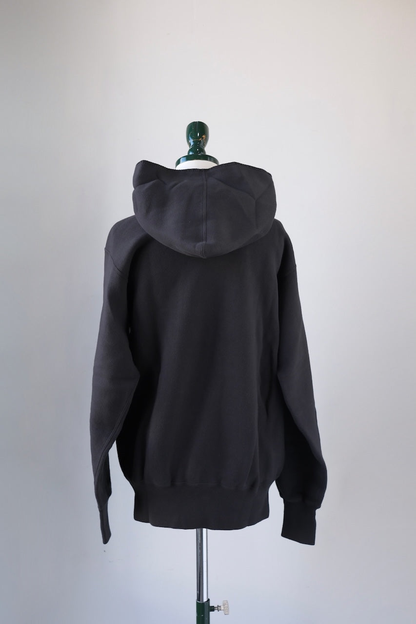 DAPPERS CLASSICAL CLOSSOVER HOODED PARKA BLACK LOT1603