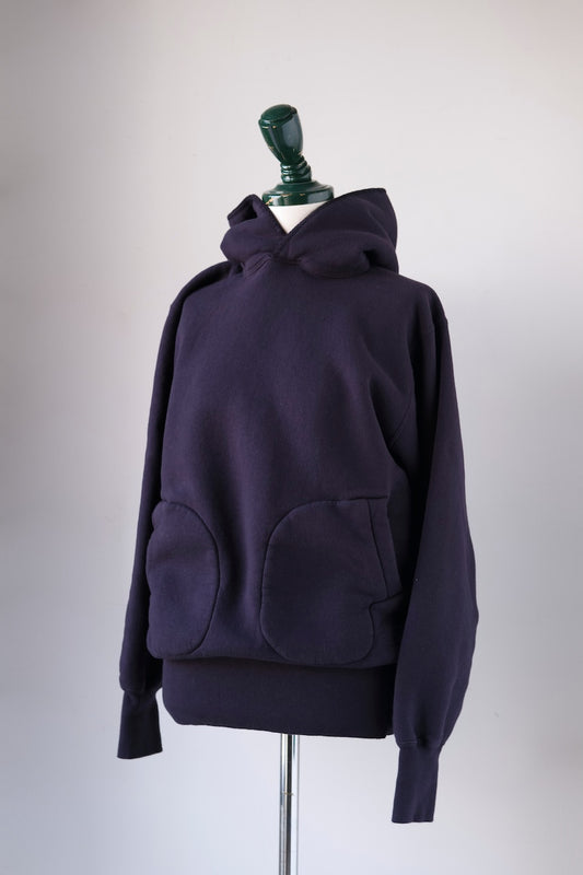 DAPPERS CLASSICAL GLOVE POCKET HOODED D.NAVY
