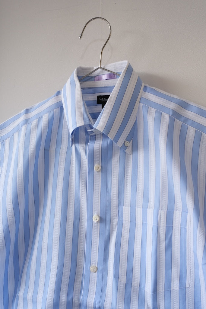 PAUL SMITH LONDON DOBBY S/S BD SHIRT