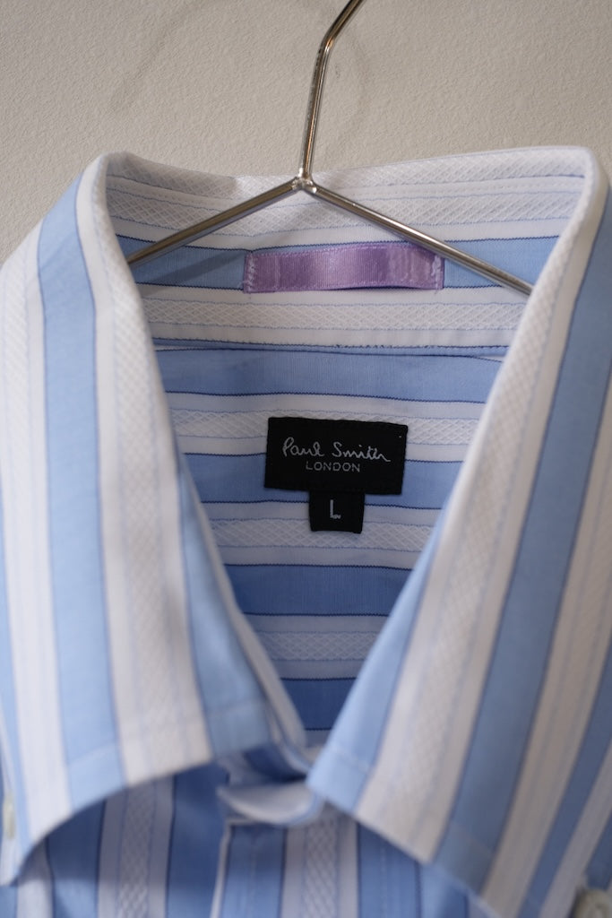 PAUL SMITH LONDON DOBBY S/S BD SHIRT