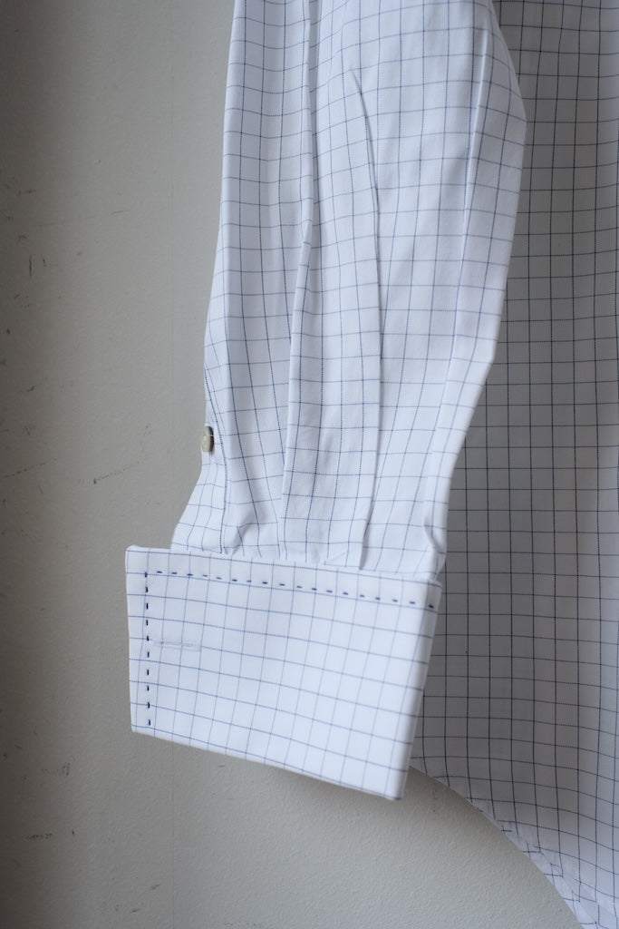 PAUL SMITH COLLECTION GRAPH CHECK DRESS SHIRT