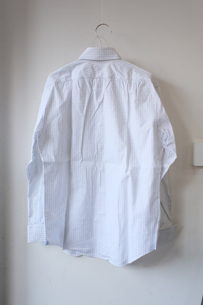 PAUL SMITH COLLECTION GRAPH CHECK DRESS SHIRT