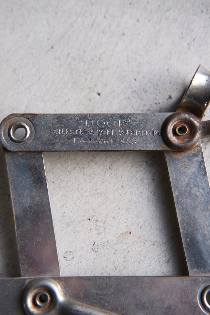 EXTENSION GARMENT HANGER "HOOD" NICKEL