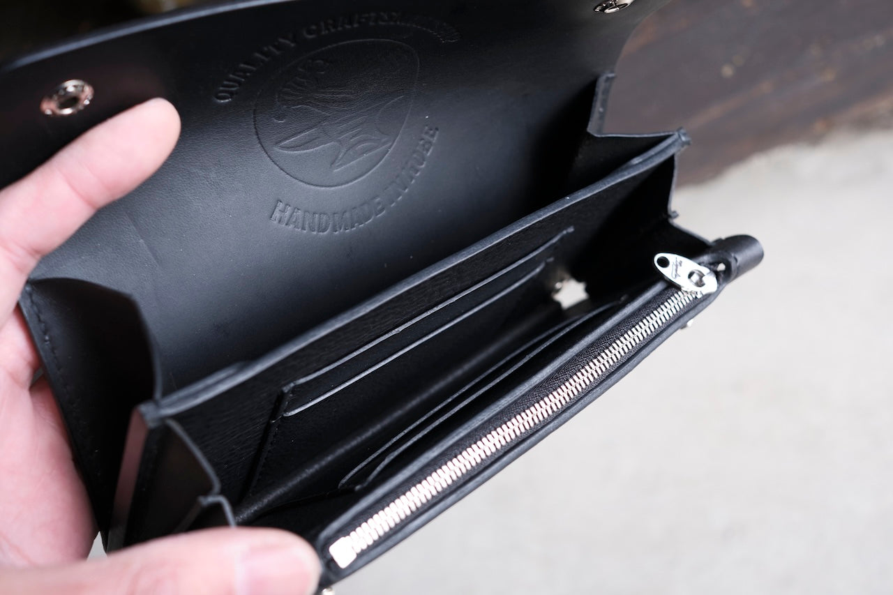LYNCH SILVERSMITH DEVELOP BIKER WALLET MINERVA BOX
