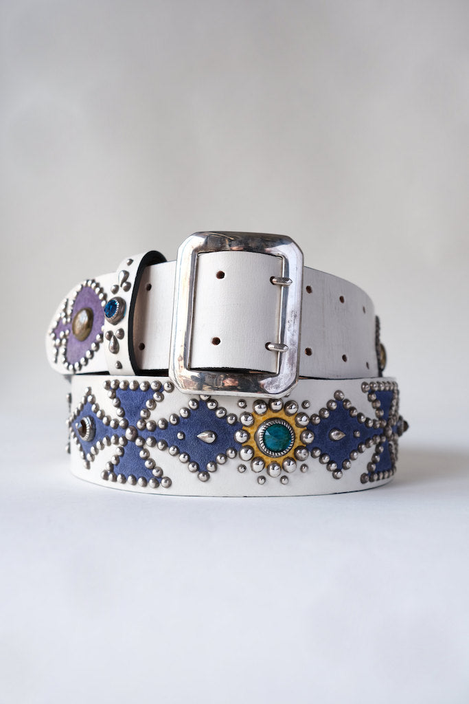 ROFさんのスタッズベルト LIGHTNING DESIGN