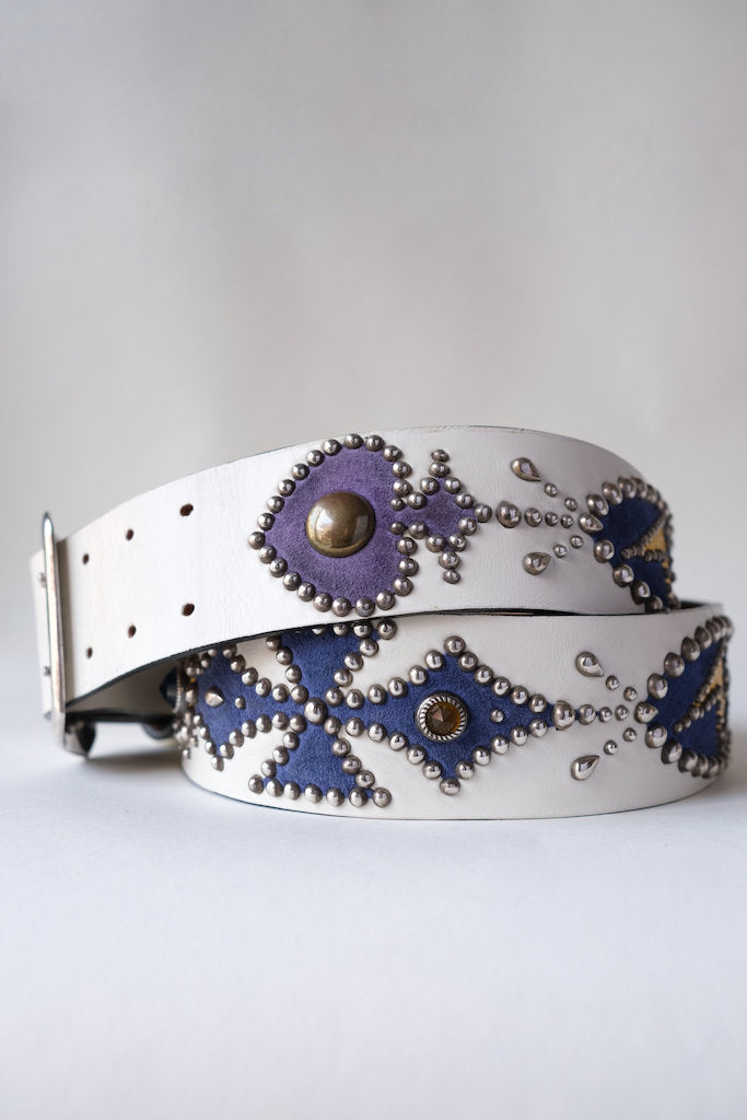 ROFさんのスタッズベルト LIGHTNING DESIGN