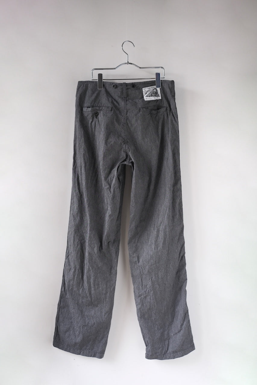 DAPPERS CLASSICAL 40s STYLE FRISKO PANTS TYPE WW2 8oz COVERT