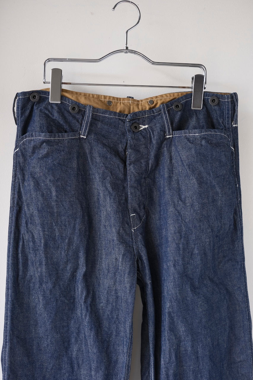 DAPPERS CLASSICAL 40s STYLE FRISKO PANTS TYPE WW2 10oz DENIM
