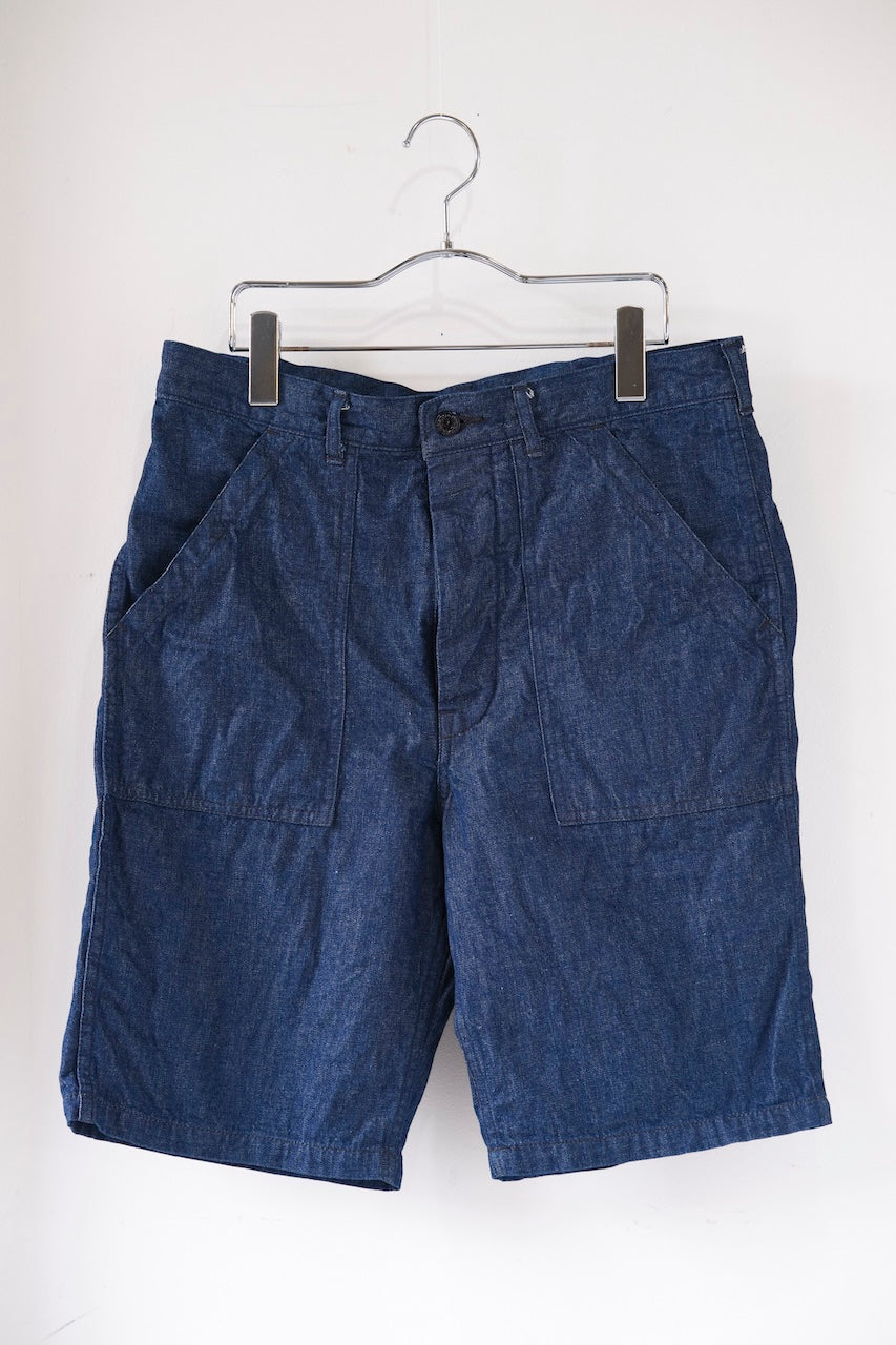 DAPPERS CLASSICAL MILITARY WORK SHORTS DENIM