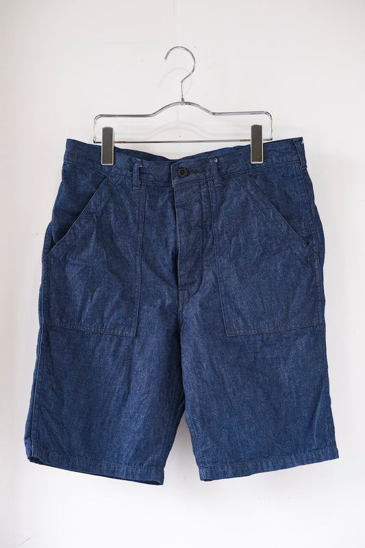 DAPPERS CLASSICAL MILITARY WORK SHORTS DENIM