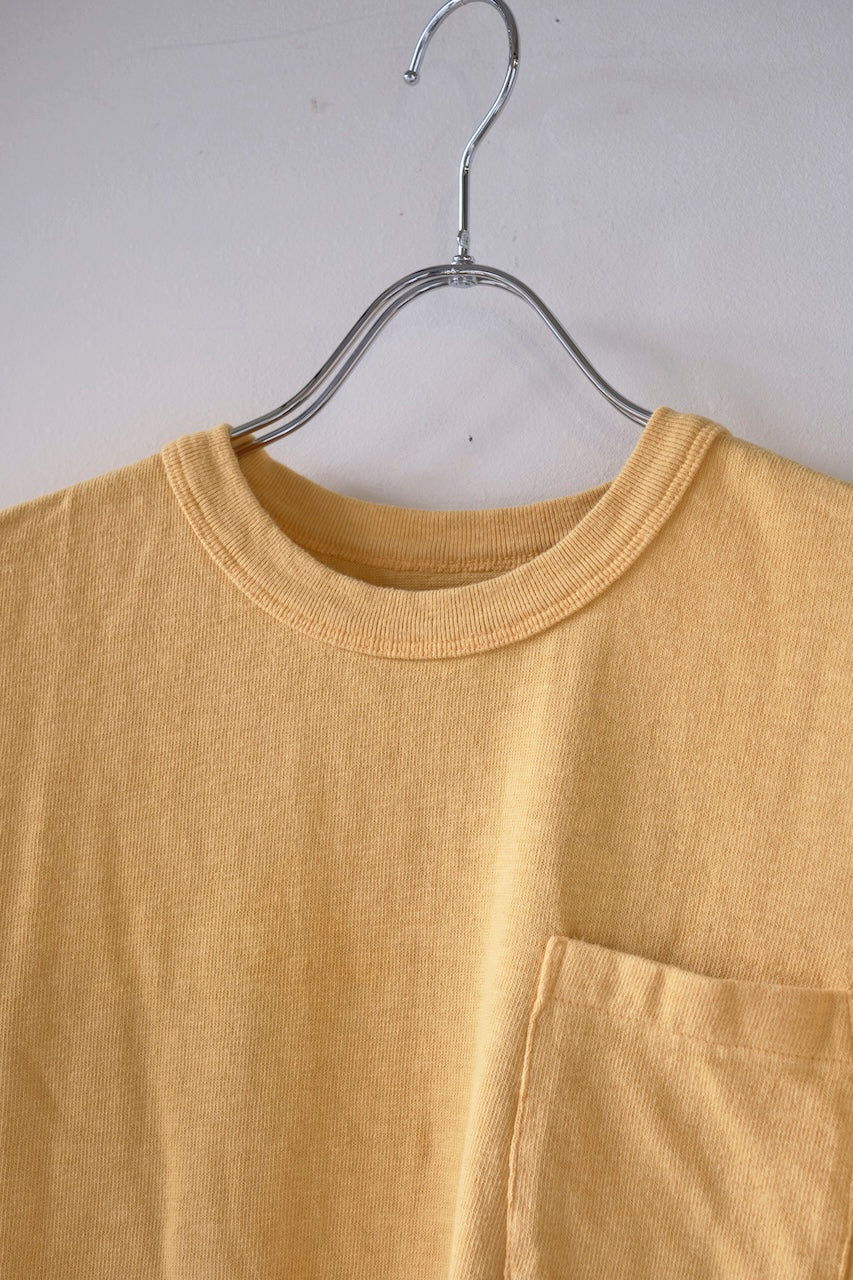 DEVISE FACTORY POCKET T-SHIRT MUSTARD
