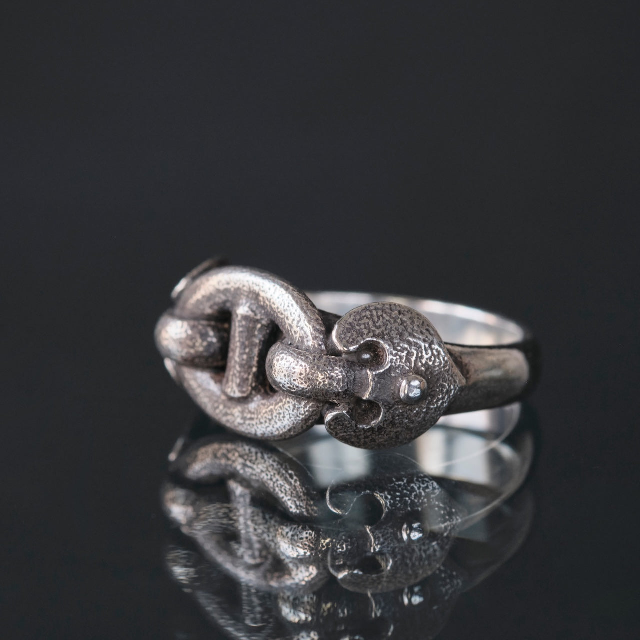 LYNCH SILVER SMITH ANCHOR RING(S)