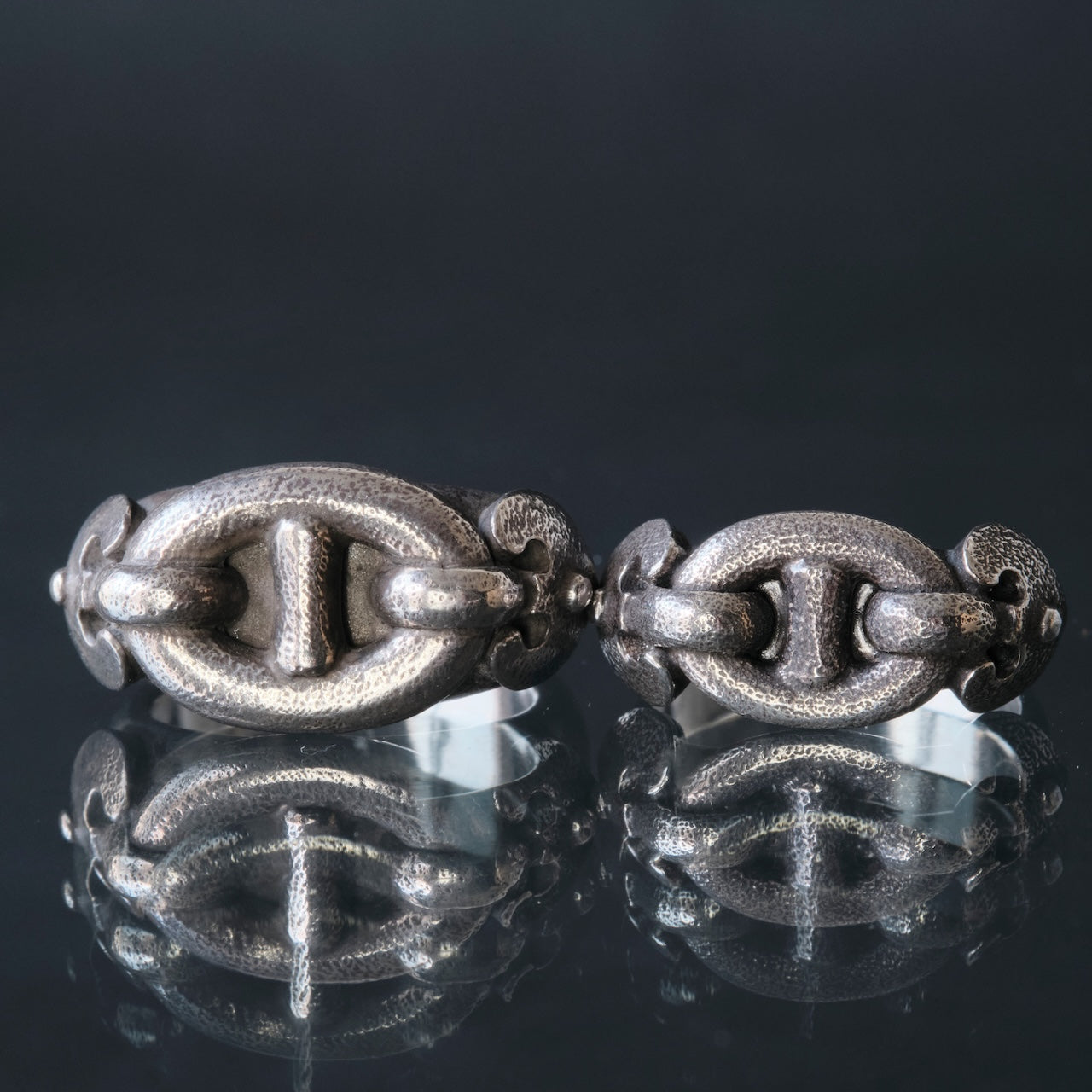 LYNCH SILVER SMITH ANCHOR RING(S)