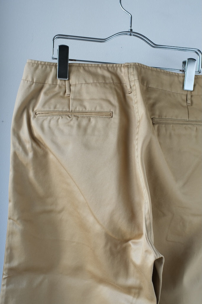 BLACK SIGN KHAKI CHINO TROUSERS TYPE2