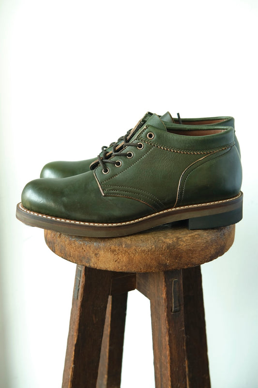 ROLLING DUB TRIO COUPEN GREEN HORSEHIDE