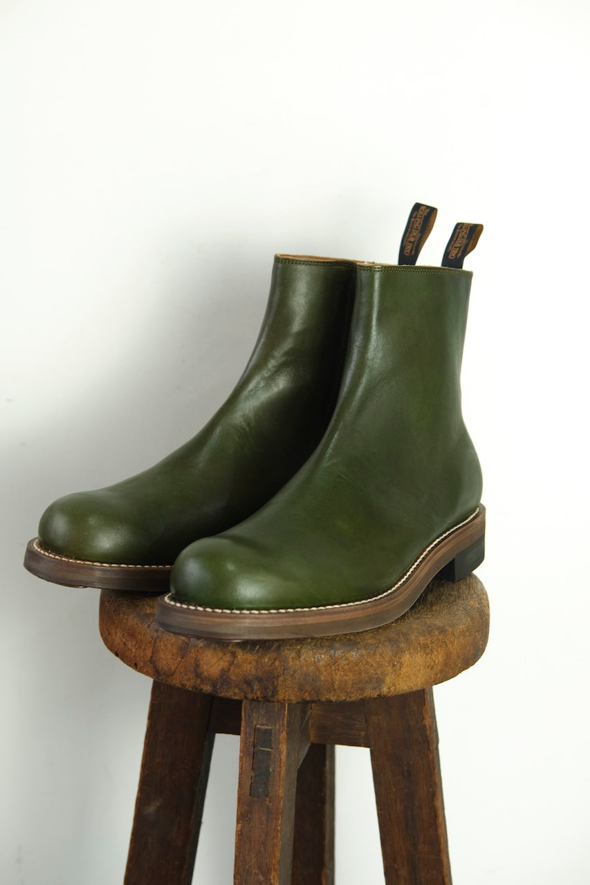 ROLLING DUB TRIO CASPER GREEN HORSEHIDE