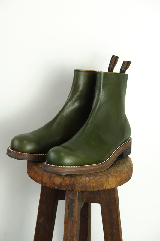 ROLLING DUB TRIO CASPER GREEN HORSEHIDE