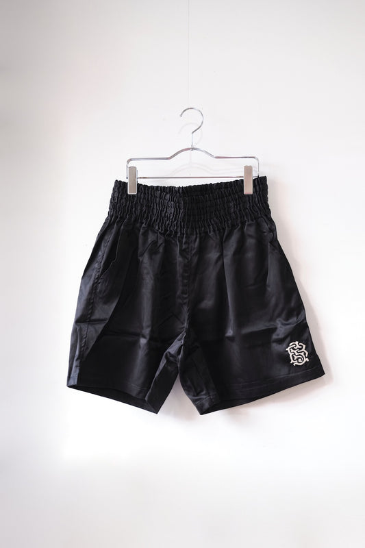 BLACK SIGN MAIN MATCH BOXING SHORTS
