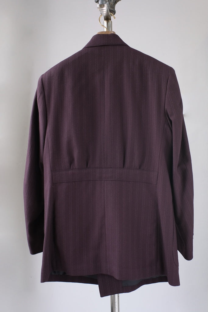 BLACK SIGN DOUBLE BREASTED SUITS BORDEAUX