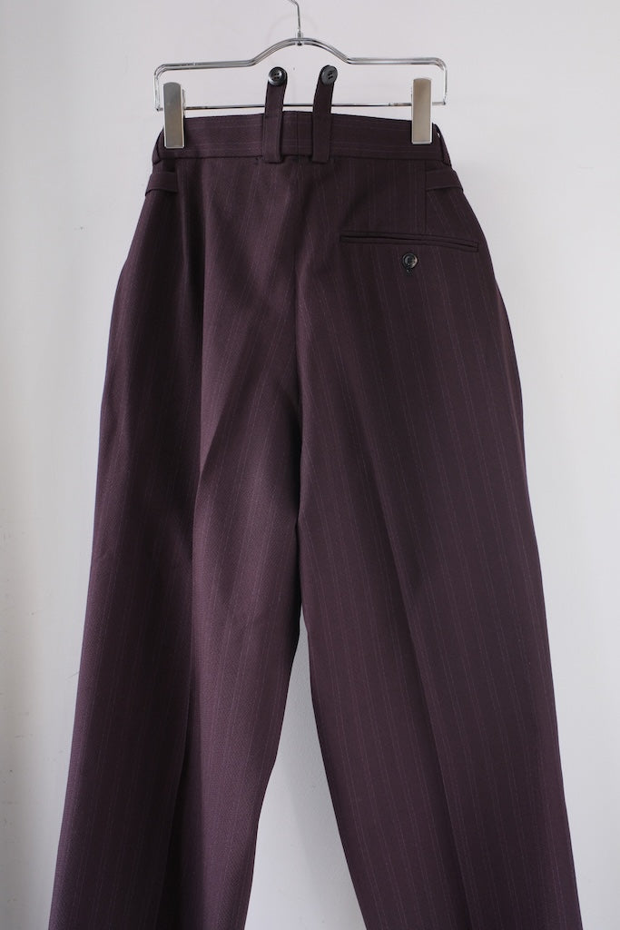 BLACK SIGN DOUBLE BREASTED SUITS BORDEAUX