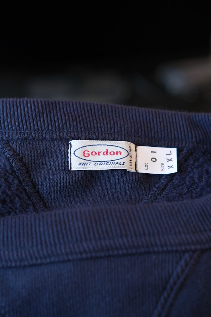 Gordon DOUBLE V FREEDOM SLEEVE SWEAT V.NAVY