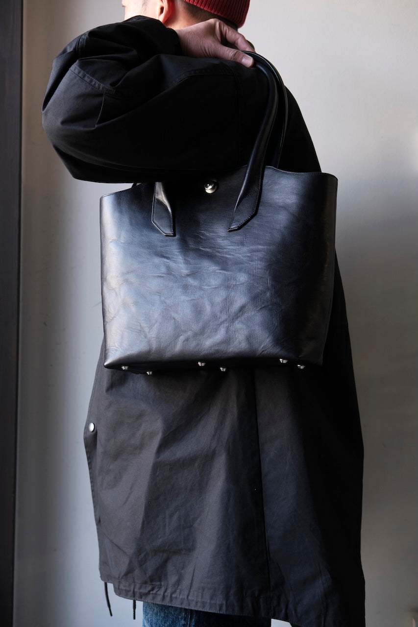 MANIFOLD BLACK HORSE TOTE BAG(M)