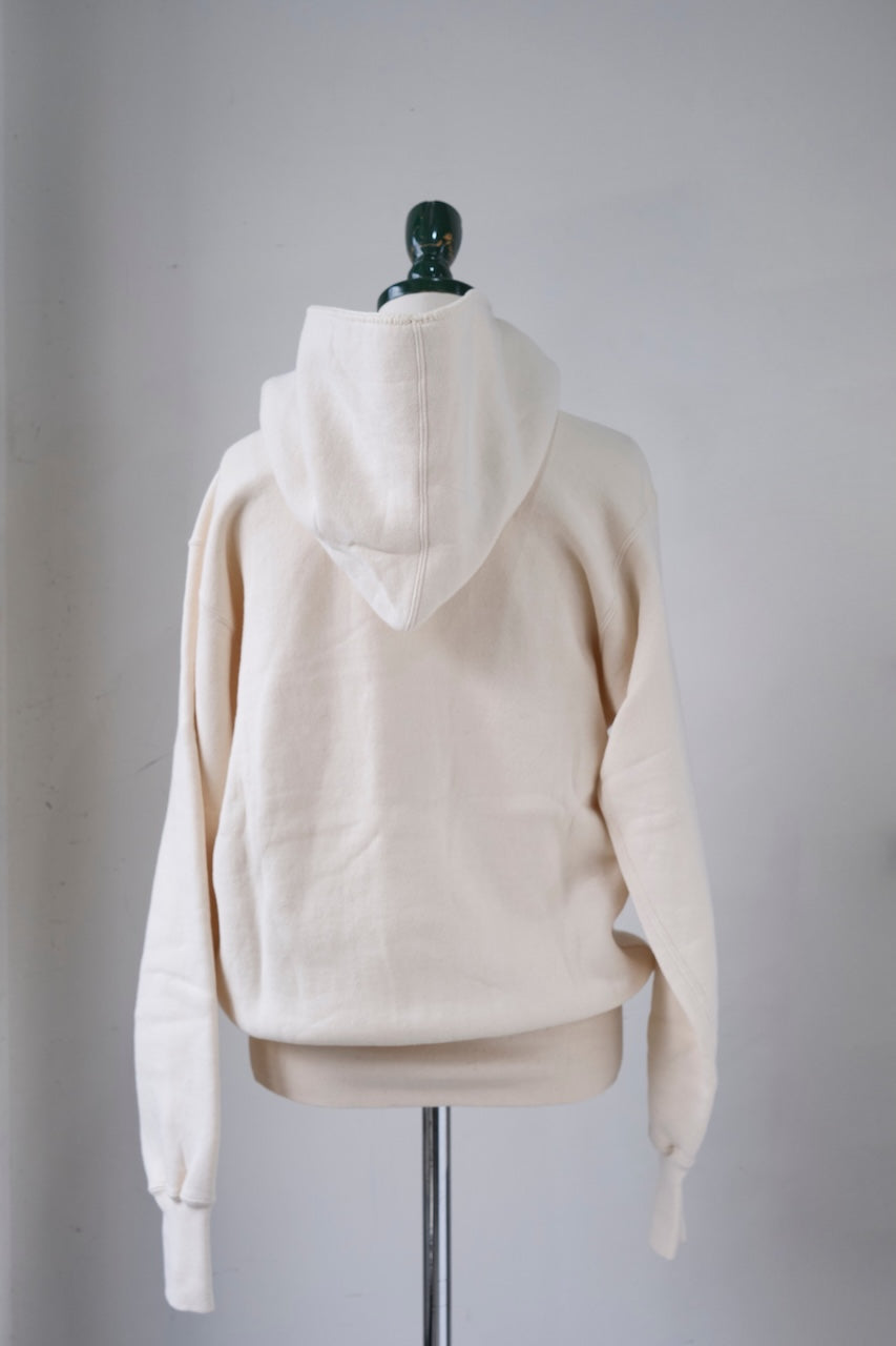 DAPPERS CLASSICAL CLOSSOVER HOODED PARKA ECRU LOT1603