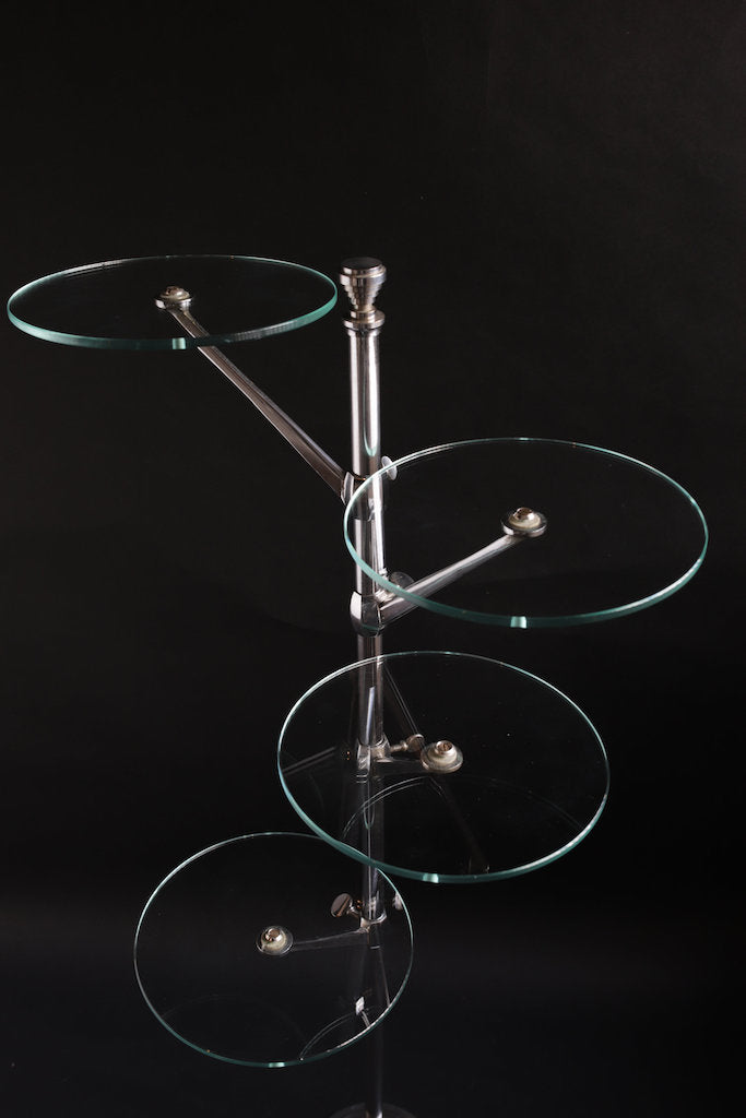 FRENCH Art Deco 4ROUND GLASSES STAND