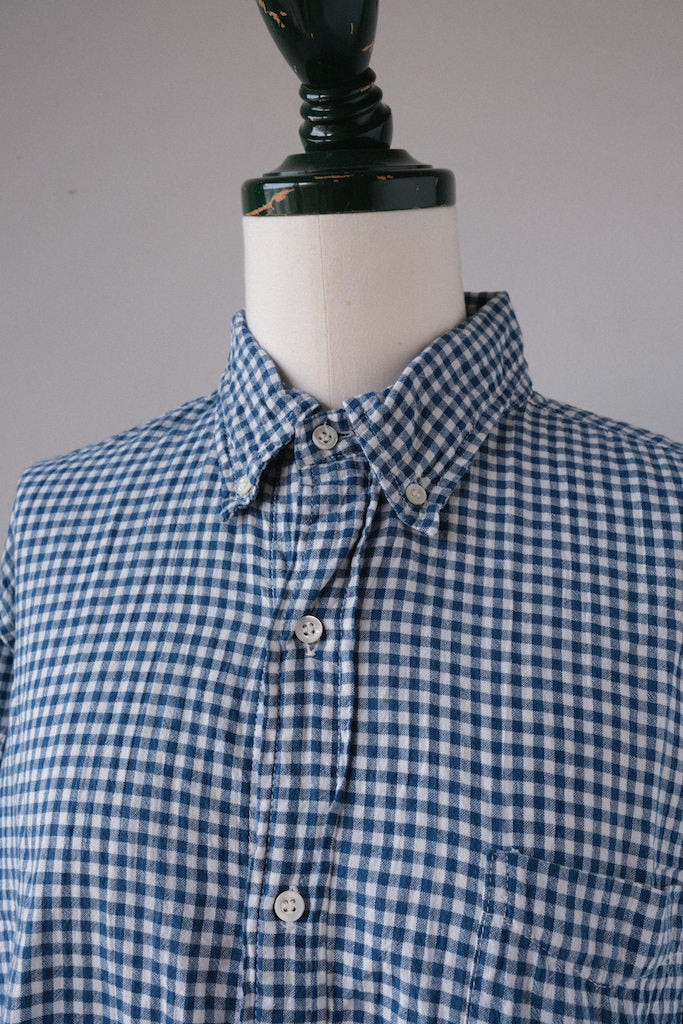 WALK ON CL GINGHAM BD POLO