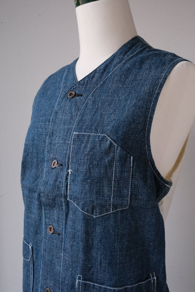 WALK ON MIX INDIGO ODD VEST