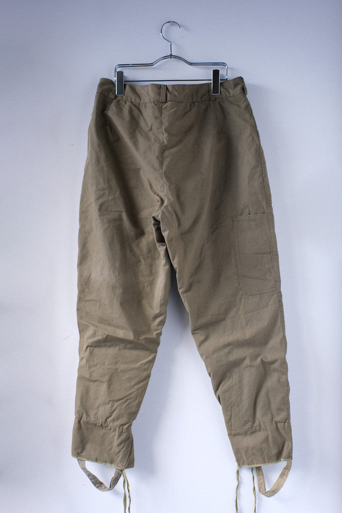 ROMANIAN ARMY MOTORCYCLE PANTS KHAKI grandguignol