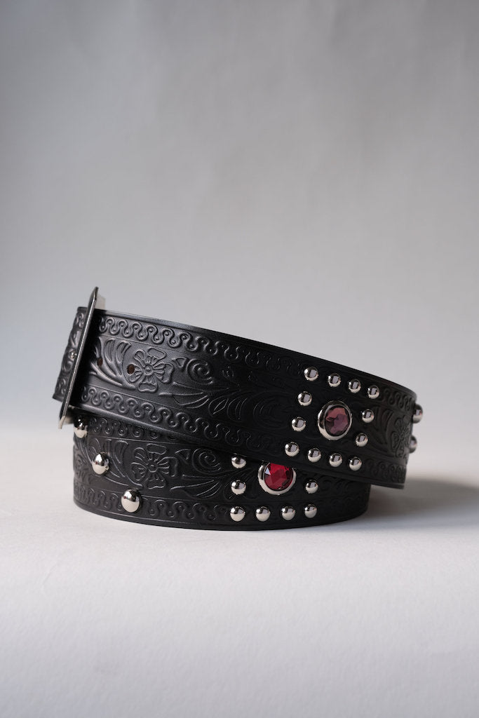 ACE WESTERN BELTS STUDS BELT-