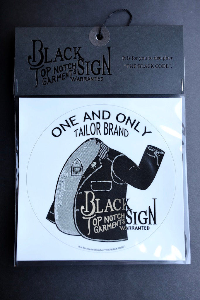 Black Sign Sticker BLACK SIGN STICKER – grandguignol