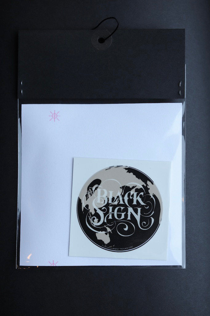 Black Sign Sticker BLACK SIGN STICKER – grandguignol