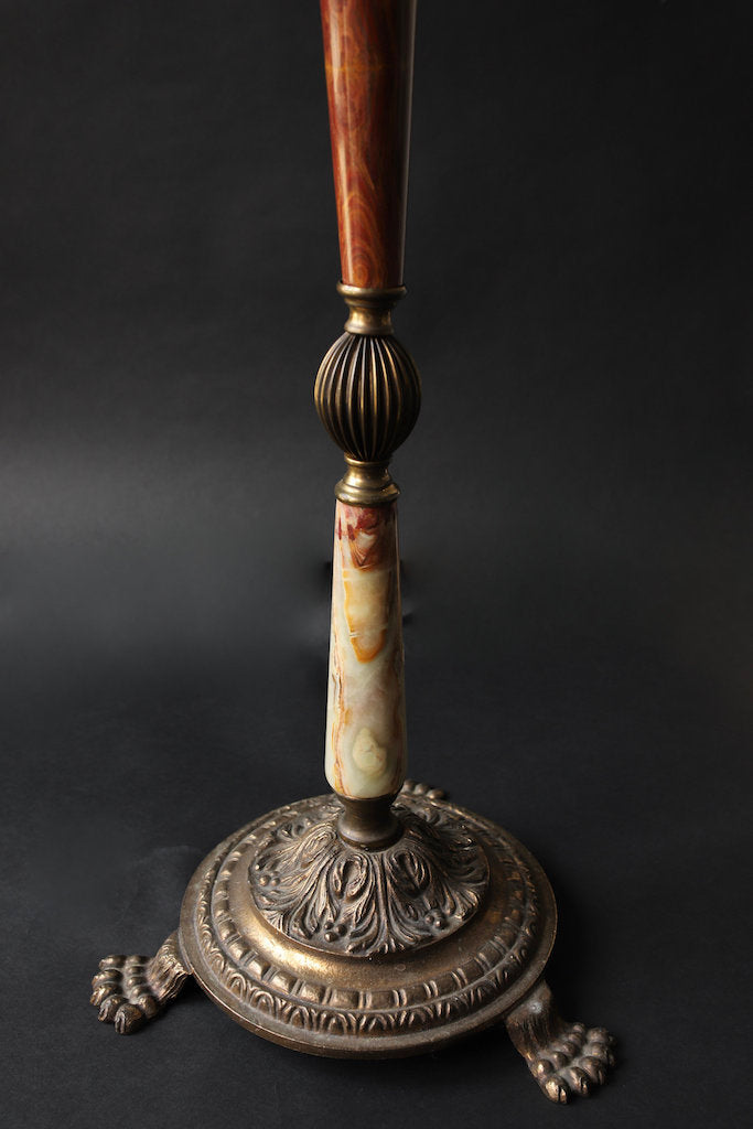 FRENCH ANTIQUE MARBLE ASH TRAY STAND